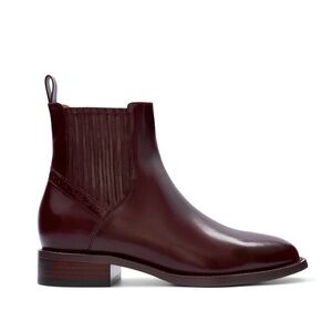 Bared Footwear Tomtit Dark Oak Boxed Leather Chelsea Boot
